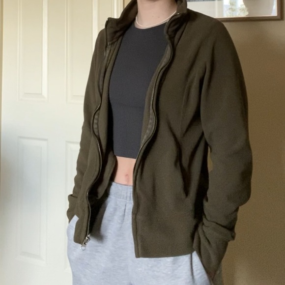 Calvin Klein Fleece Zip Up - Picture 2 of 8